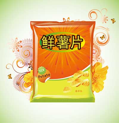 食品公司包装效果图